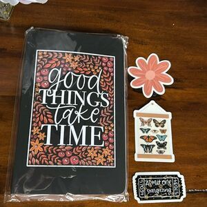Elyse Breanne notebook plus 3 stickers all new